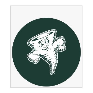 Lake Erie College Secondary Logo Automotive Car Window Locker Circle Bumper Sticker - 1 of 4