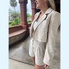 Women's Linen Blazer - Fate - 2 of 3