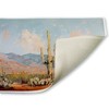 Stupell Industries Pink Desert Cactus Landscape Printed Plush Bath Mat And Bath Rug, Design By Nina Blue, 18"X30" - 2 of 4