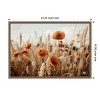 Amanti Art Orange Poppy Field by Treechild Canvas Wall Art Print Framed 23 x 16-in. - 4 of 4