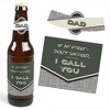 Big Dot of Happiness Dad, I Must Confess - "Here's To You Brew" Decorations for Men - 6 Beer Bottle Label Stickers and 1 Carrier - 2 of 4