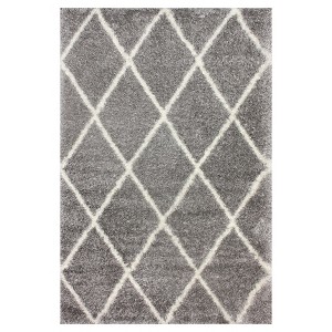 nuLOOM Diamond Shag Rug - 1 of 4