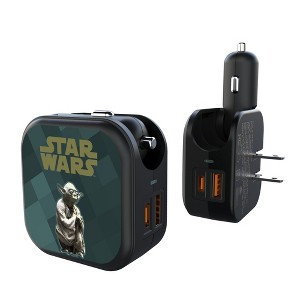 Star Wars Rebel Alliance Color Block 18-Watt 2 in 1 USB A/C Charger - 1 of 3