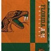 NCAA Florida A&M Rattlers Reverse Block Double Sided Ultra Cozy Blanket - 3 of 3