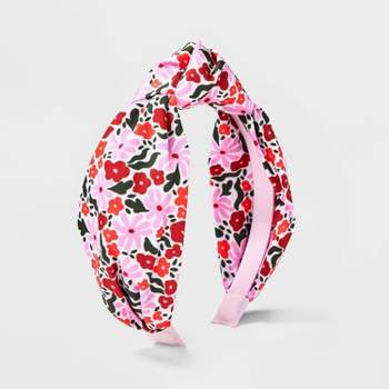 Girls' Floral Top Knot Headband - Cat & Jack™