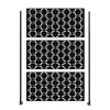 Dovelina Metal Outdoor Wall Sign Panels Decorative Screen - 3 Panels - 2 of 4