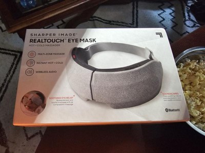 Sharper Image Realtouch Air Compression Massaging Eye Mask 