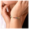 Hollywood Sensation Rainbow Cubic Zirconia Tennis Bracelet with Rainbow Marquise Stones - image 2 of 3