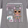 Girls' - LOL Surprise! - Computer Design Graphic Short Sleeve Fleece Dress - 2 of 4