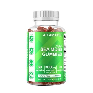 Irish Sea Moss - 60 Vegan Gummies - 1 of 4