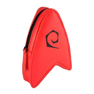 Crowded Coop, LLC Star Trek The Original Series Coin Pouch Red Delta - 1 of 3