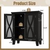 20 Gallon Fish Tank Stand with Power Outlets, Farmhouse Aquarium Stand with Cabinet Storage & Adjustable Shelves, Reptile Turtle Tank Stand-Koiai - 4 of 4