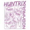 Juniors KPop Demon Hunters Zoey Mira and Rumi Ramyeon Cups T Shirt - 2 of 4