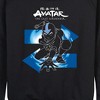 Women's - Avatar: The Last Airbender - Aang Arrows Lightweight French Terry Wide Neck Long Sleeve Shirt - 2 of 4