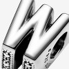 Pandora Sterling Silver Letter W Alphabet Charm - 4 of 4