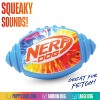 NERF Color Blast Squeak Football Dog Ball Toy - 4 of 4
