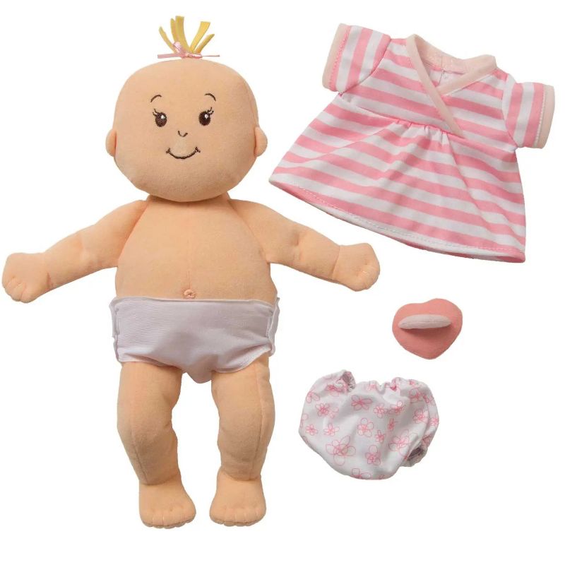 Manhattan Toy Baby Stella Peach Soft First Baby Doll for Ages 1 Year and Up, 15", 5 of 9