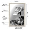 Americanflat 12x18 Poster Frame in Drift Wood - Composite Wood with Polished Plexiglass - Horizontal and Vertical Formats for Wall - 2 of 4