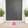 Daily Regina Designs Les Fleurs 01 Abstract Retro 36" x 24" Welcome Mat - Society6 - 2 of 3