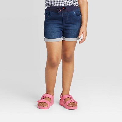 blue jean shorts for toddlers