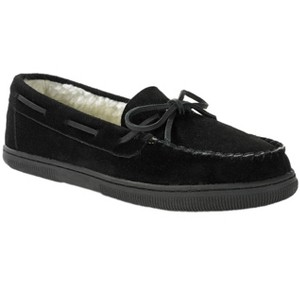 KingSize Men's Suede Tracker Slippers - 1 of 4