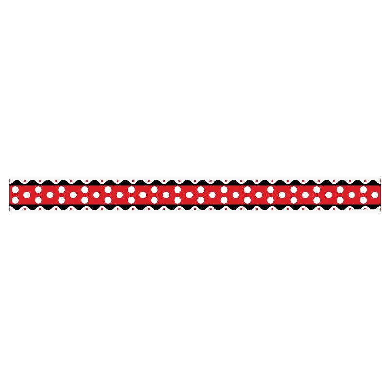 Barker Creek Bulletin Board Double-Sided Border - Dots &#38; Curves, 3 of 5