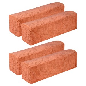 Unique Bargains Twill Stretch Soft Jacquard Non Slip Sofa Armrest Covers - 1 of 4