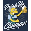 Men's The Simpsons Drink Up, Champs Long Sleeve Shirt - 2 of 4