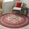 Journey JNY105 Power Loomed Machine Washable Skid-Resistant Indoor Rugs - Safavieh - 2 of 4