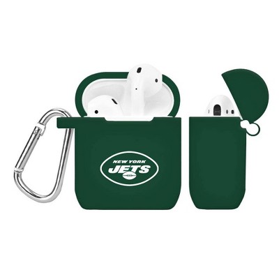 NFL New York Jets Silicone AirPods Case Cover