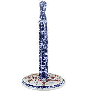 Blue Rose Polish Pottery S135 Manufaktura Paper Towel Holder - 1 of 1