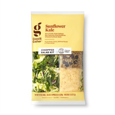 Sunflower Kale Chopped Salad Kit - 12oz - Good & Gather™ 