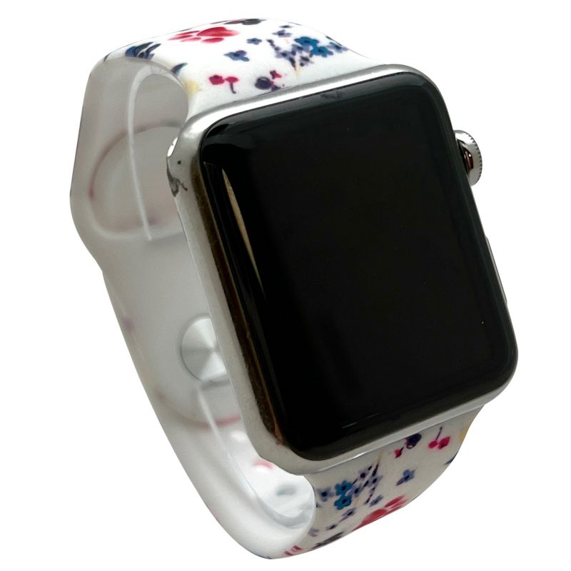 Olivia Pratt Multiple Printed Silicone Apple Watch Band, 4 of 5