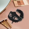 Unique Bargains Princess Feather Half Face Party Mask 1 Pc - 4 of 4