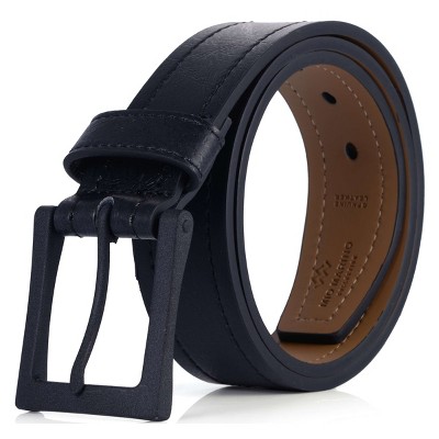 Men's Solid Casual Prong Belt : Target