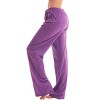 Just Love 100% Cotton Jersey Women Plaid Pajama Pants Sleepwear - 2 of 3