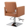 Karl Home Black Heavy Duty Hydraulic Wide Seat Hair Stylist Salon Chair - 2 of 3