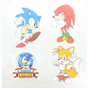 Nerd Block Sonic the Hedgehog Vinyl Stickers, Set of 4 - 1 of 1