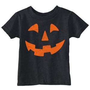 Toddler Funny T Shirts Giant Jack O Lantern Sarcastic Halloween Graphic Novelty Tee For Young Kids - Crazy Dog Toddler T Shirt For Halloween Season - 1 of 4