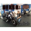 Bikers 4 piece Figurine Set for 1/18 Scale Models by American Diorama - 4 of 4