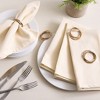 Design Imports Cotton Napkin Set/4, Natural - 2 of 3