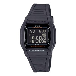 Casio Men's Illuminator Digital Watch with Black Dial - W-201-1BV - 1 of 2
