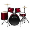 Ashthorpe 5-Piece Full-Size Complete Adult Drum Set with Remo Batter Drumheads - 2 of 4