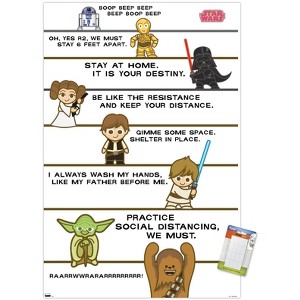Trends International Star Wars: Saga - Shelter In Place Unframed Wall Poster Prints - 1 of 4