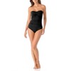 Anne Cole - Women's Twist Front Shirred One Piece Swimsuit - 3 of 4