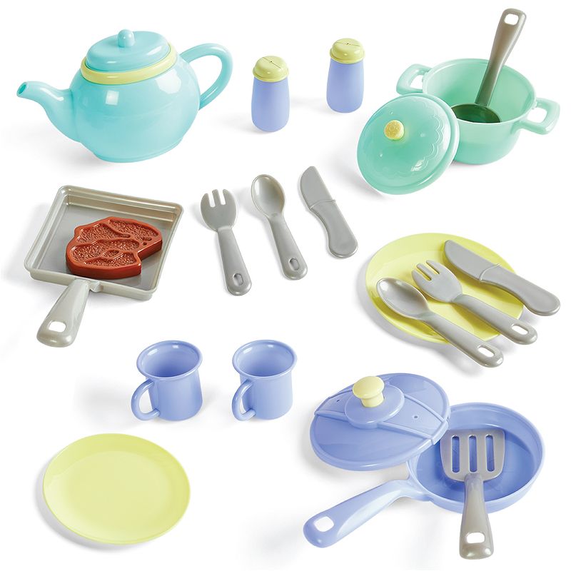 Kidoozie Just Imagine Classy Kitchen Playset, Includes 22 Kitchen Accessories, For Ages 2+, 1 of 7