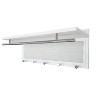 Esyspot Metal Powder Coating Hook Wall Mounted with Shelf In White - 3 of 4