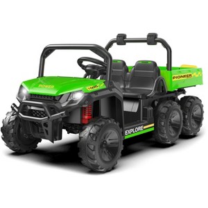 24V 2 Seater Kids UTV Ride On Truck with Dump Bed - 1 of 1