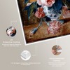 Art Remedy Jan van Huysum - A Delft Vase with Flowers Vintage Classic Roses Wall Art Framed - 4 of 4