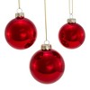 Kurt Adler 60-80MM Shiny Red Glass Ball Ornaments, 20-Piece Set - 2 of 4
